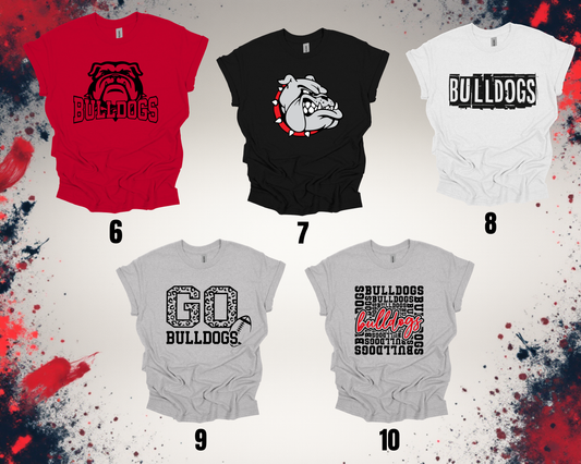 Bulldog tees