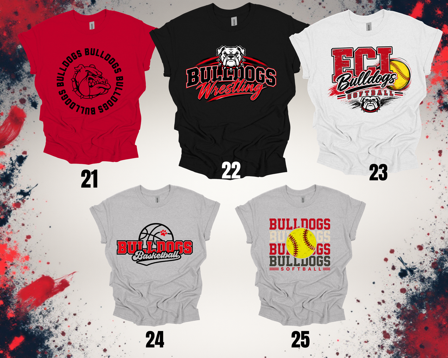 NEW BULLDOG BUNDLE TEES