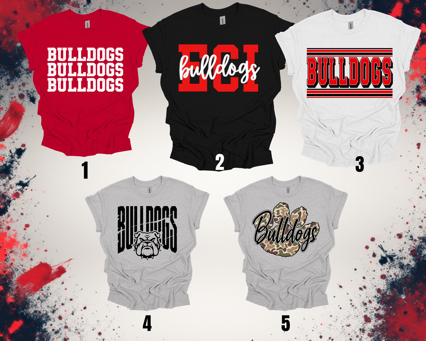 NEW BULLDOG BUNDLE TEES