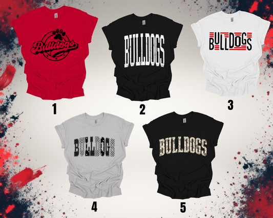 Bulldog tees