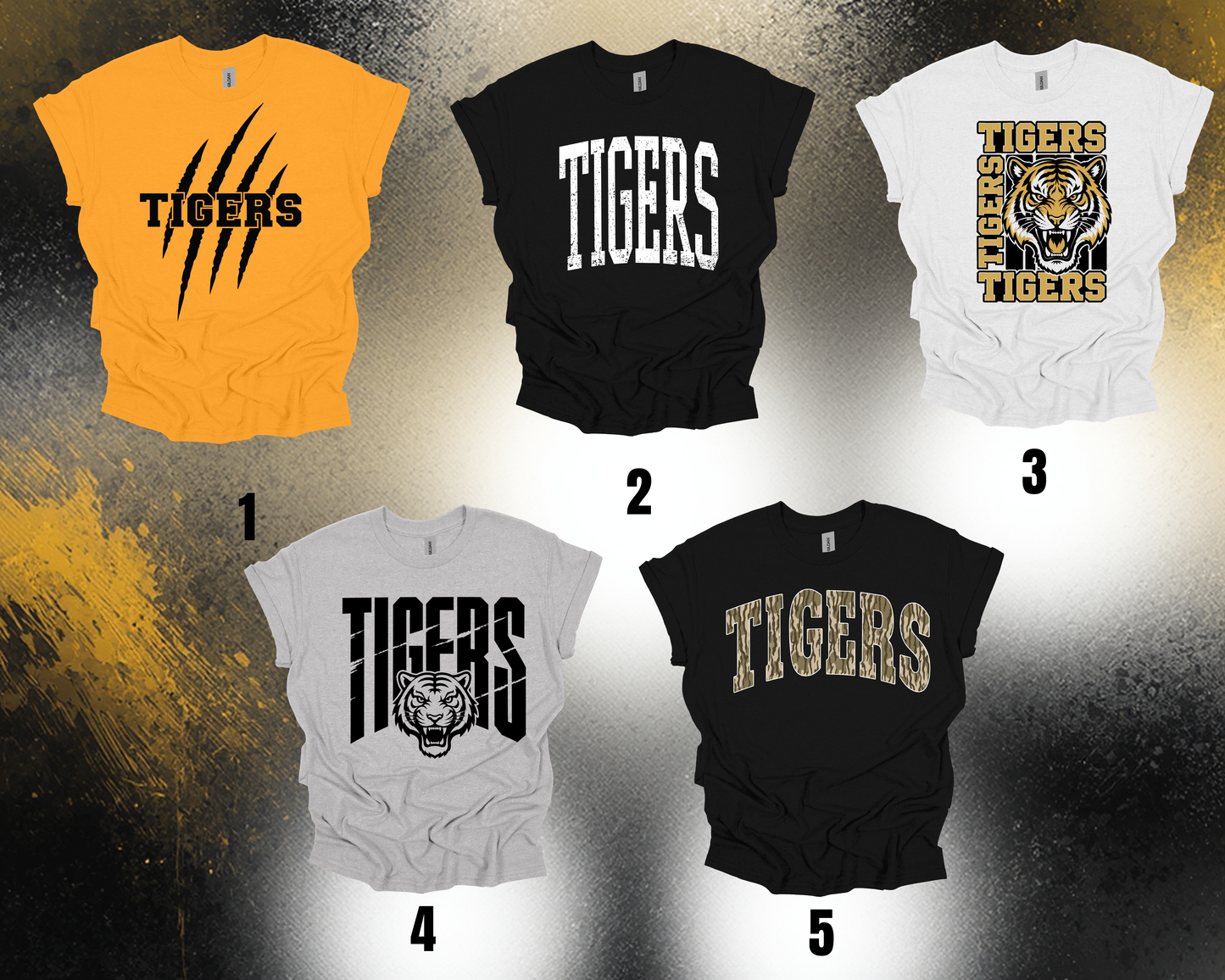 TIGERS Tees A4 performance tee bundle