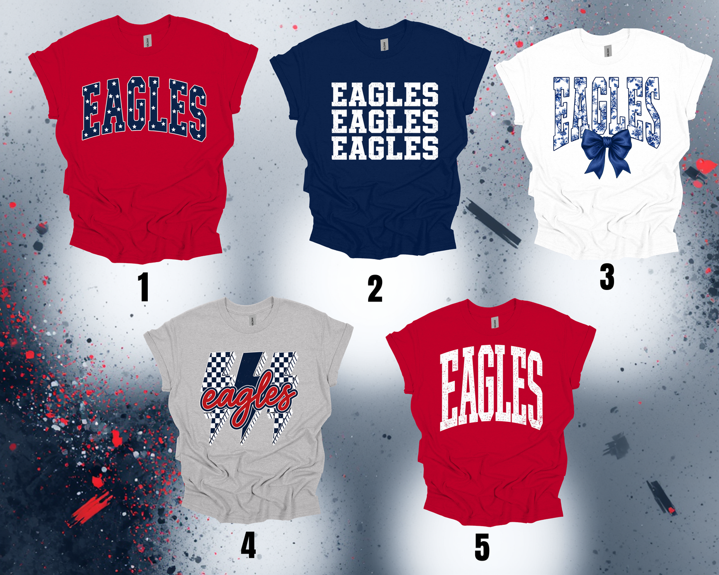DEA EAGLES A4 Tee Bundles