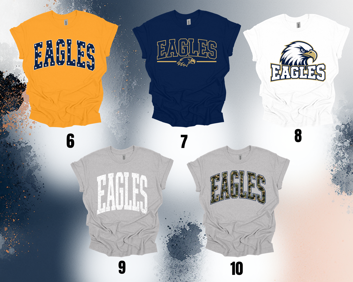 Jenkins County Eagle Tees