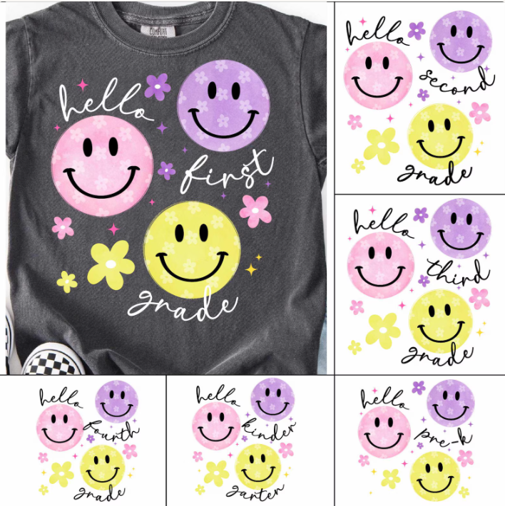 Smiley Grade level Tee