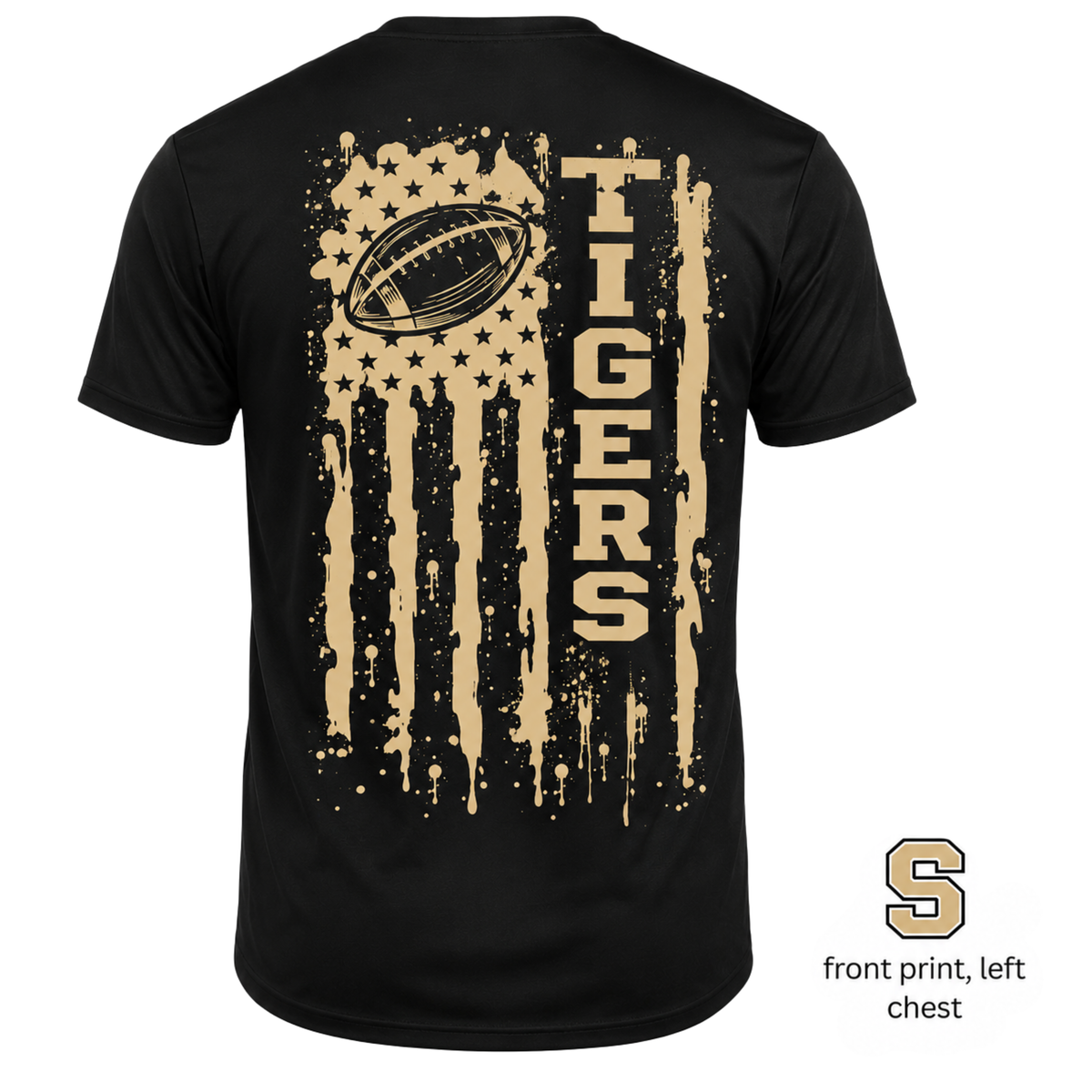 TIGERS Football Tee